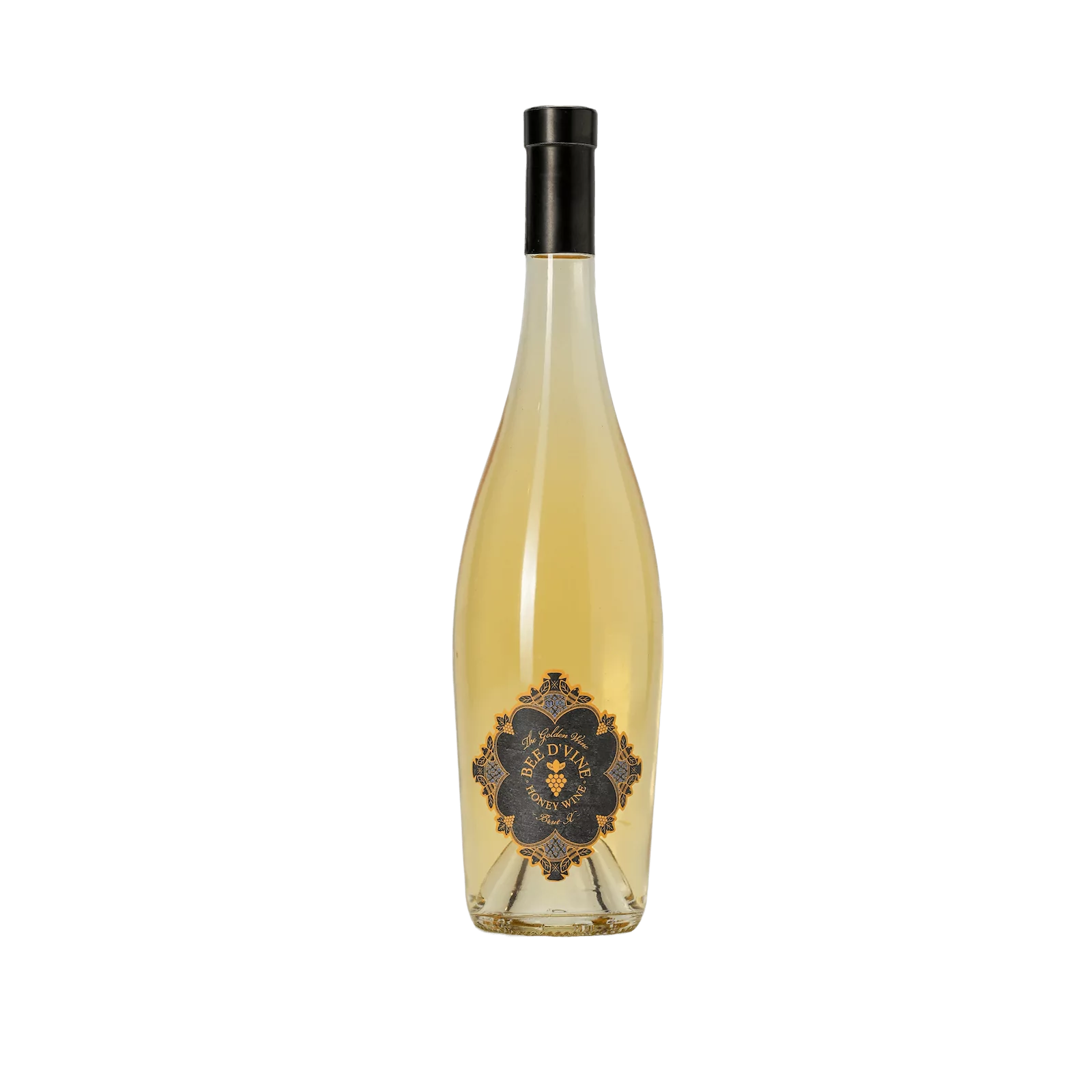 Top down photo of Reserve Brut X Bee d'Vine dry with nuts, fruits, flowers and honey