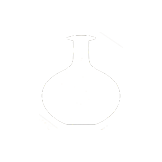 Bee d'Vine Berele icon White berele logo signifying simplicity