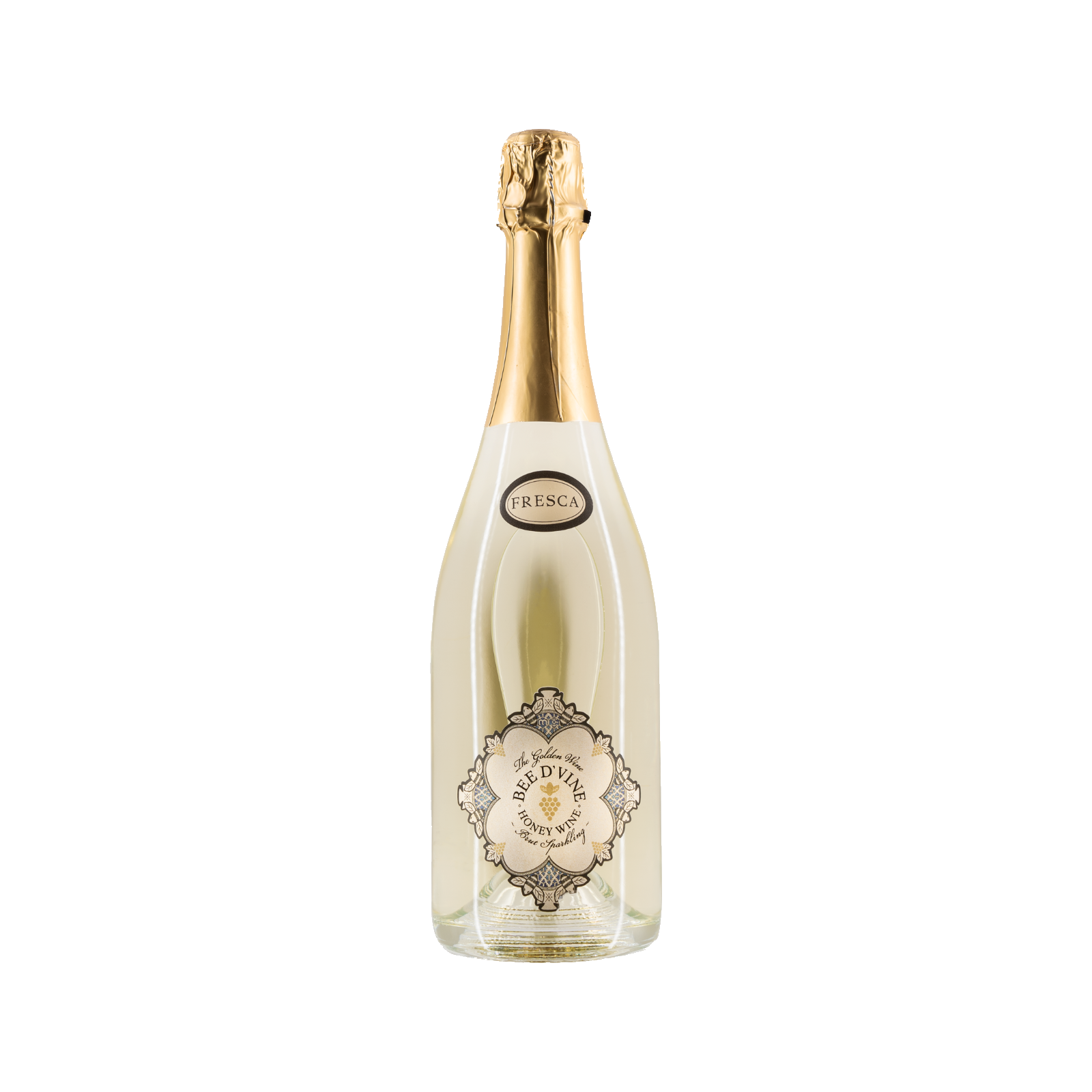 Brut Fresca Sparkling BEE D'VINE dry Mead Honey Wine