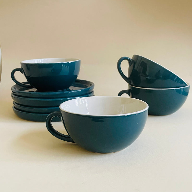 The Viridi Cappuccino Cup Saucer Set