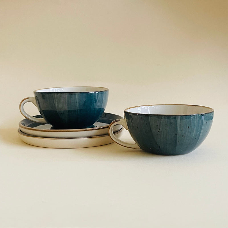 The Vendetta Latte Cup Saucer Set 320ml