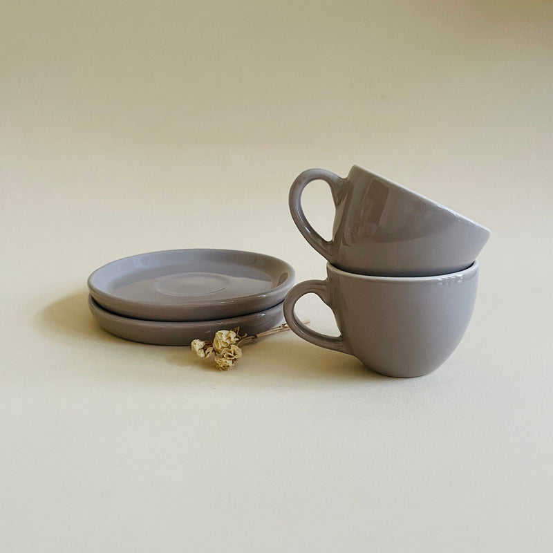 The Gris Expresso Cup Saucer