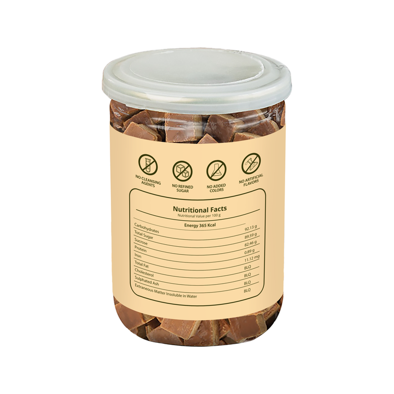 Gudworld Fennel Jaggery Bites – Digestive Cane Sugar Candy (10.58 oz)