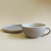 Marble Latte Cup Saucer Set 320ml