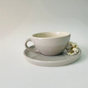 Marble Latte Cup Saucer Set 320ml