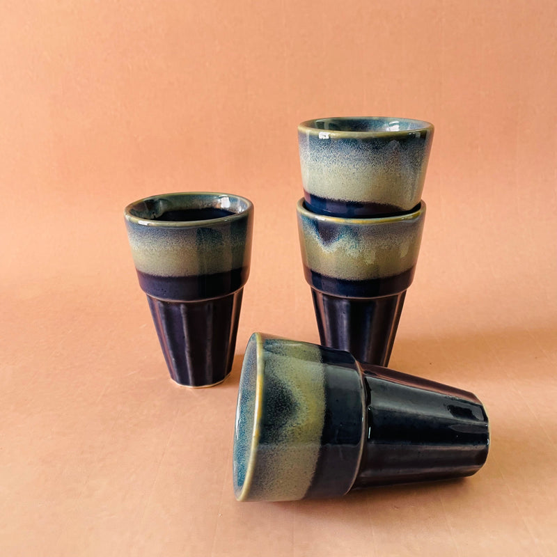 The Cool Tea Glasses Deep Blue