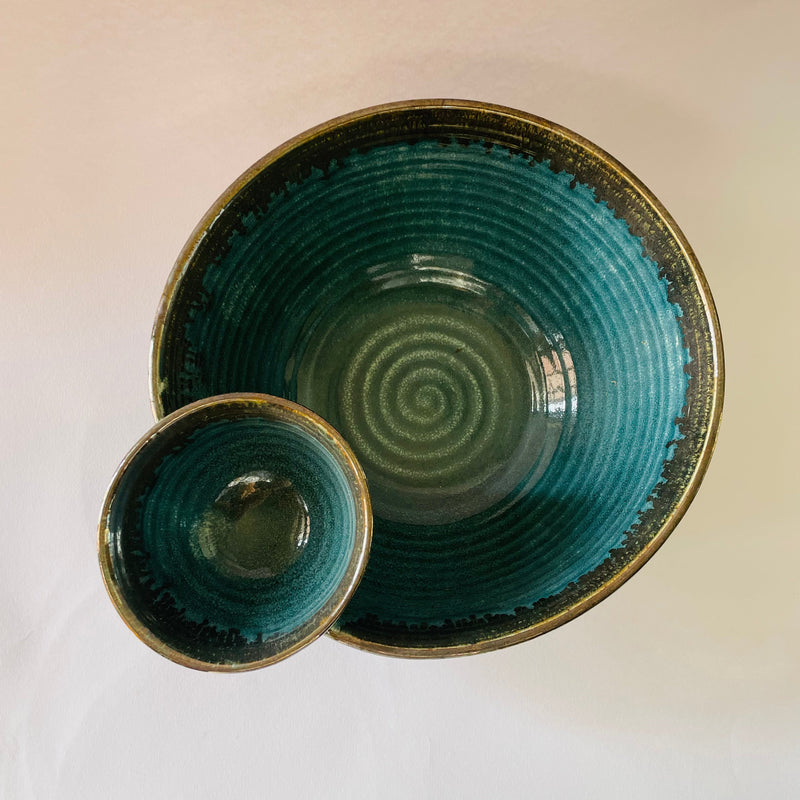 Bol A Trempette Designer Ceramic Bowl