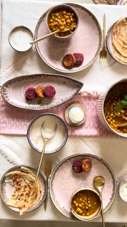 The Roseate Ceramic Dinnerware Set For 2