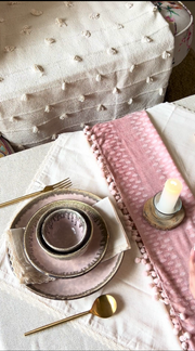 The Roseate Ceramic Dinnerware Set For 2