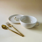 The Blanche Latte Cup Saucer Set 320ml