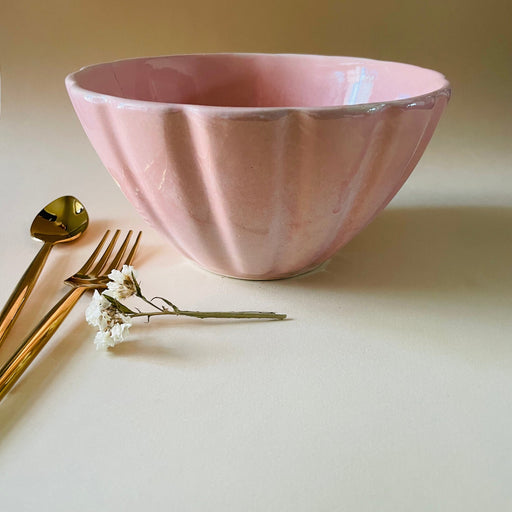 Roseus Flamingo Ceramic Serving Bowl