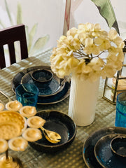 Midnight Aura Din Set Ceramic Kitchenware