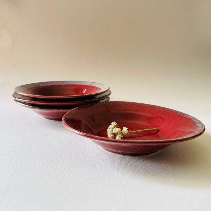 Petite Rogue Pasta Plate 7 Inches Pack Of 4
