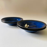 Petite Deep Bleu Pasta Plate 7 Inches Pack Of 4