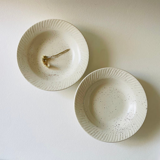 Petite Blanche Pasta Plate 7 Inches Pack Of 4