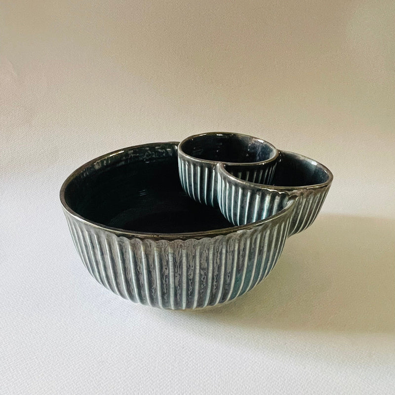 Bol A Dip Designer Ceramic Bowl Teal