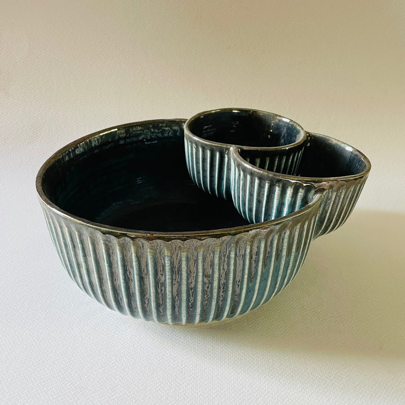 Bol A Dip Designer Ceramic Bowl Teal