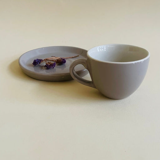 The Gris Expresso Cup Saucer