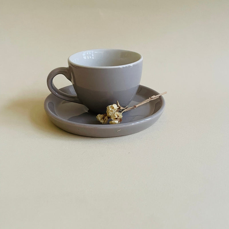 The Gris Expresso Cup Saucer
