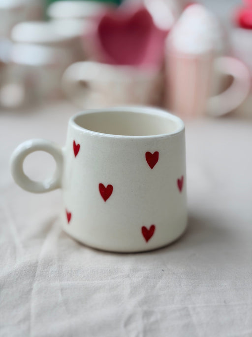 Little Hearts Ceramic Coffee Mug