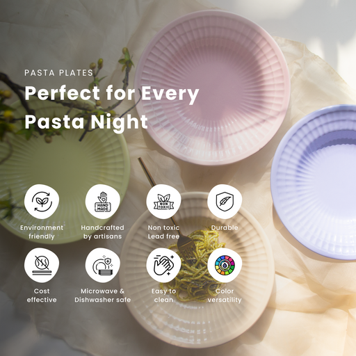 Cielo Azul Pasta Ceramic Serving Plattere