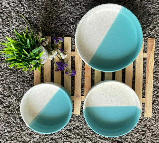 Sky Ceramic Serving Bowls Set Of 3