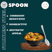 Stainless Steel Dinner Spoons – Cooking Spoon