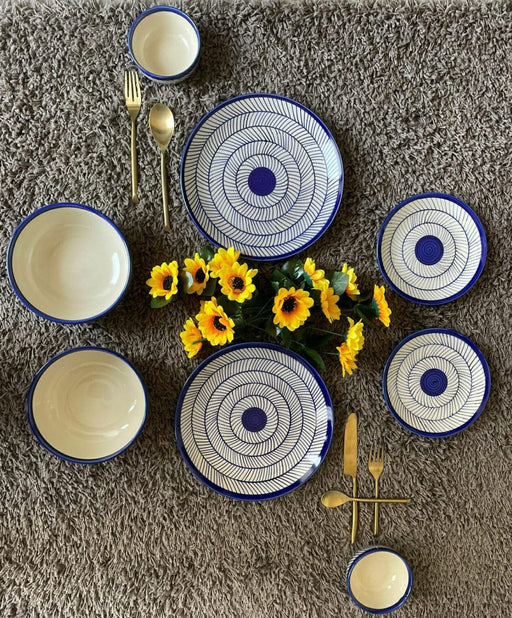 The Alba Ceramic Dinnerware Set Ceramic Tableware Collection