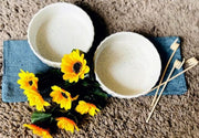 Rogue Bonjour Flat Ceramic Serving Bowl Ceramic Tableware Collection