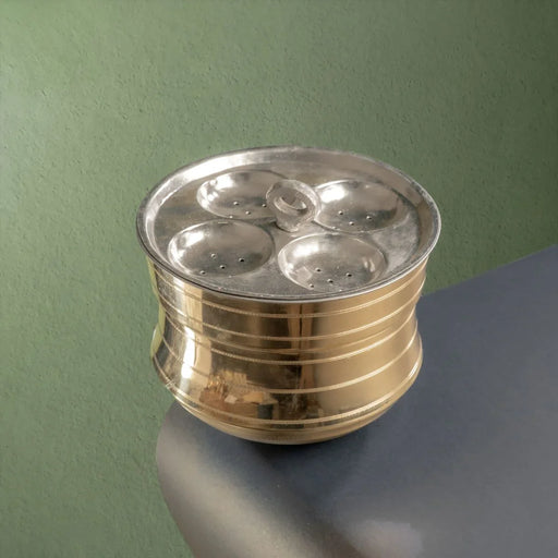 Traditional Idli Pathram (Idli Cooker-Idli Maker-Steamer) - Polished ‰ÛÒ Kitchen Utensil