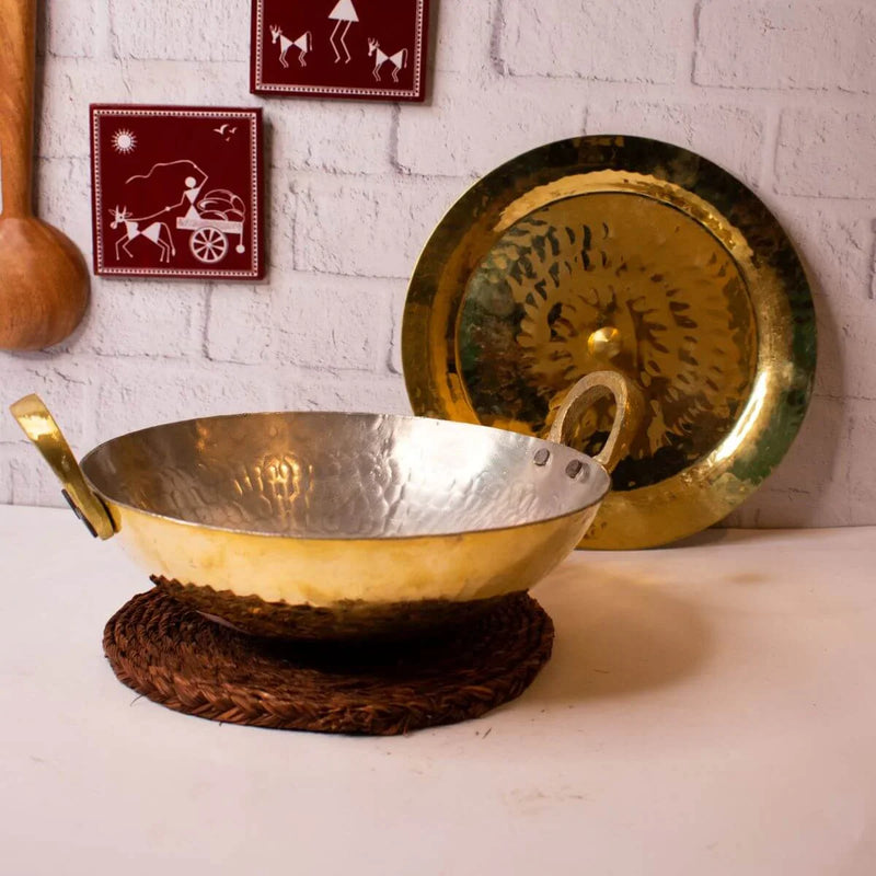 Brass Kadai ‰ÛÒ Brass Cooking Wok