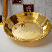 Brass Paraat Large Without Tin Coating (From Jandialaguru) ‰ÛÒ Brass Dough Plate
