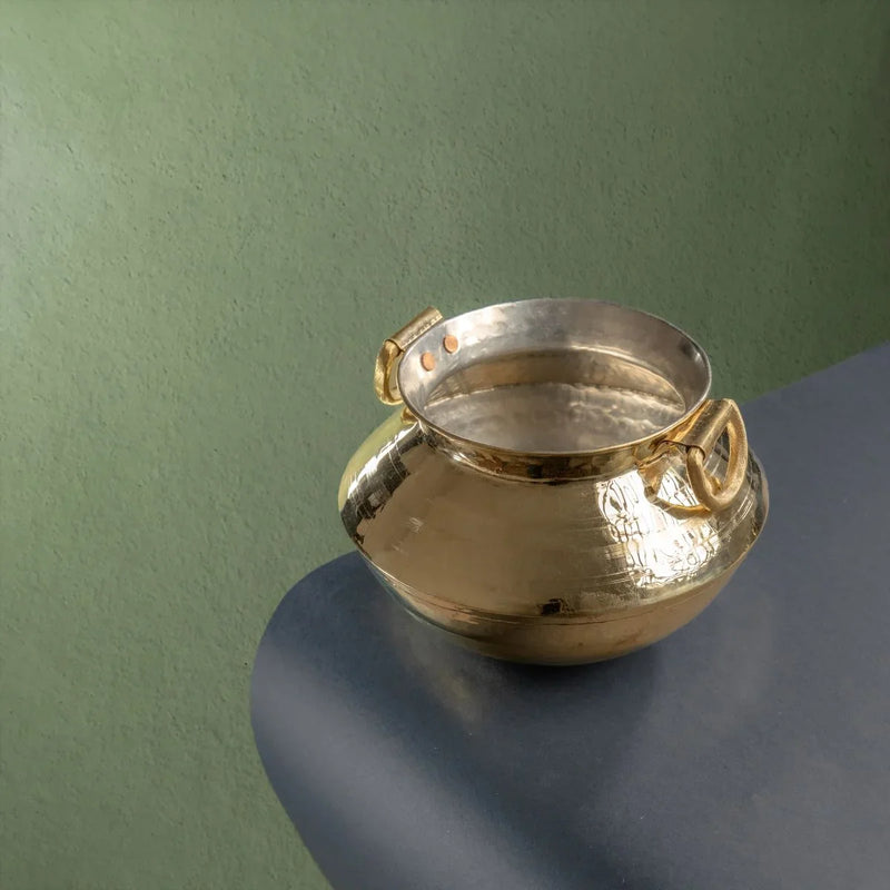 Brass Patili Handi ‰ÛÒ Cooking Pot