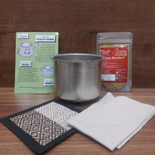 Eeya chombu (Tin vessel) - Adukku Shape ‰ÛÒ Utensil