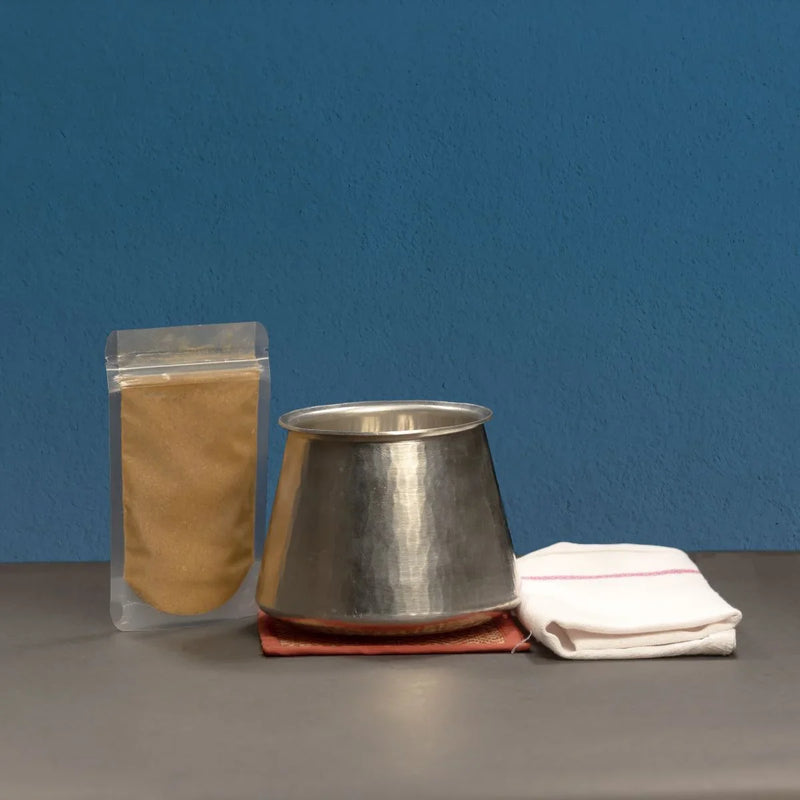 Eeya chombu (Tin vessel) - Vennathazhi Shape ‰ÛÒ Kitchen Tool