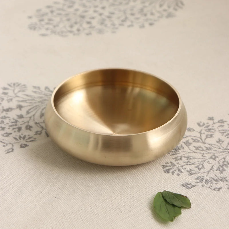 Kansa Bela Shrikhand Bowl ‰ÛÒ Bronze Dessert Bowl