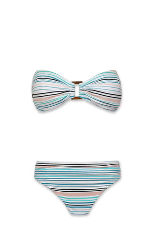 helen jon shirred bottom textured coastal stripe 4