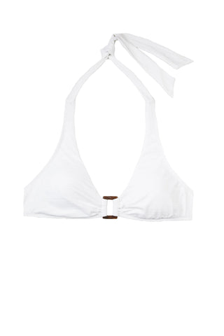 helen jon tortoise halter textured white 5