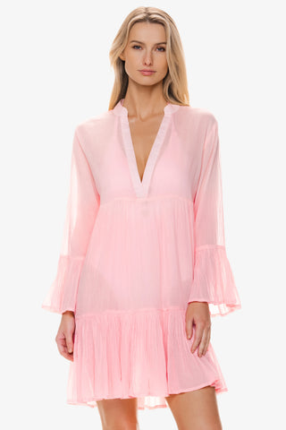 Sloane Ombre Dress  |  Shell Pink