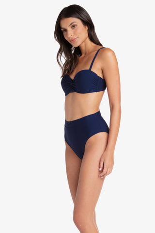 Twist Underwire Bra  |  Navy