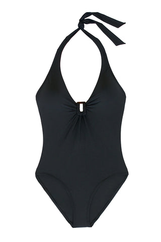 helen jon plunge tortoise one piece black 4