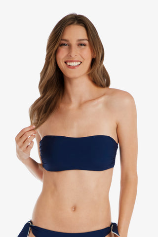 helen jon bandeau top navy ivory 1