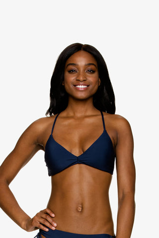 helen jon lace back bralette navy 1