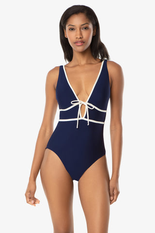 plunge-front-tie-one-piece-navy-ivory-1