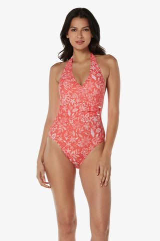 helen jon shell wrap one piece gigi floral 1
