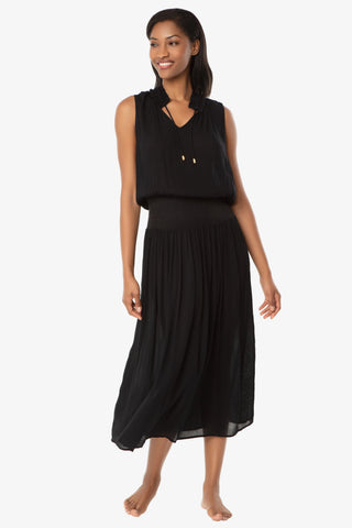 sleeveless-smocked-dress-black-1