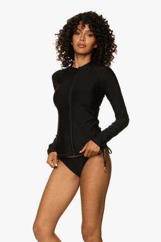 helen jon marimar surf shirt black upf 50 4