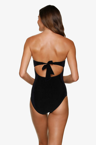 helen jon twist bandeau one piece black 2