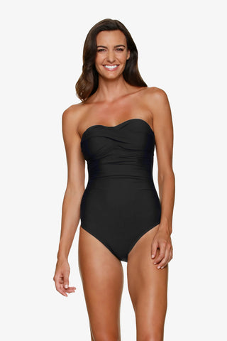 helen jon twist bandeau one piece black 1