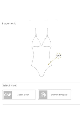 Lattice Back One-Piece  |  Black
